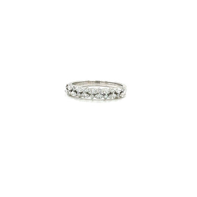 FANCY RINGS 14KW EF VS1 HPHT DIA 0.42CTS