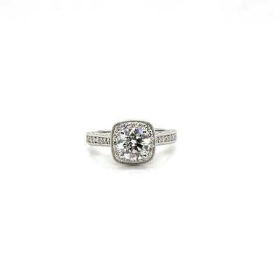 ENGAGEMENT RINGS 14KW FG VS2 CVD DIA 1.51CTS