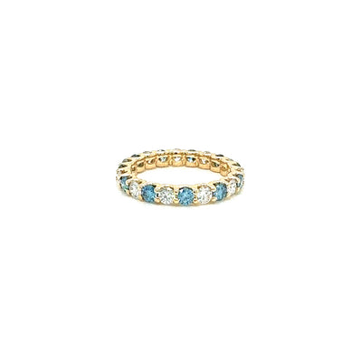 ROUND ETERNITY BAND 14KY FG VS2 CVD DIA 1.77CTS
