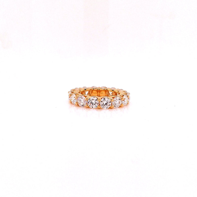 ROUND ETERNITY BAND 14KY FG VS2 CVD DIA 5CTS