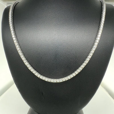 TENNIS NECKLACE 14KW FG VS2 CVD DIA 4.06CTS