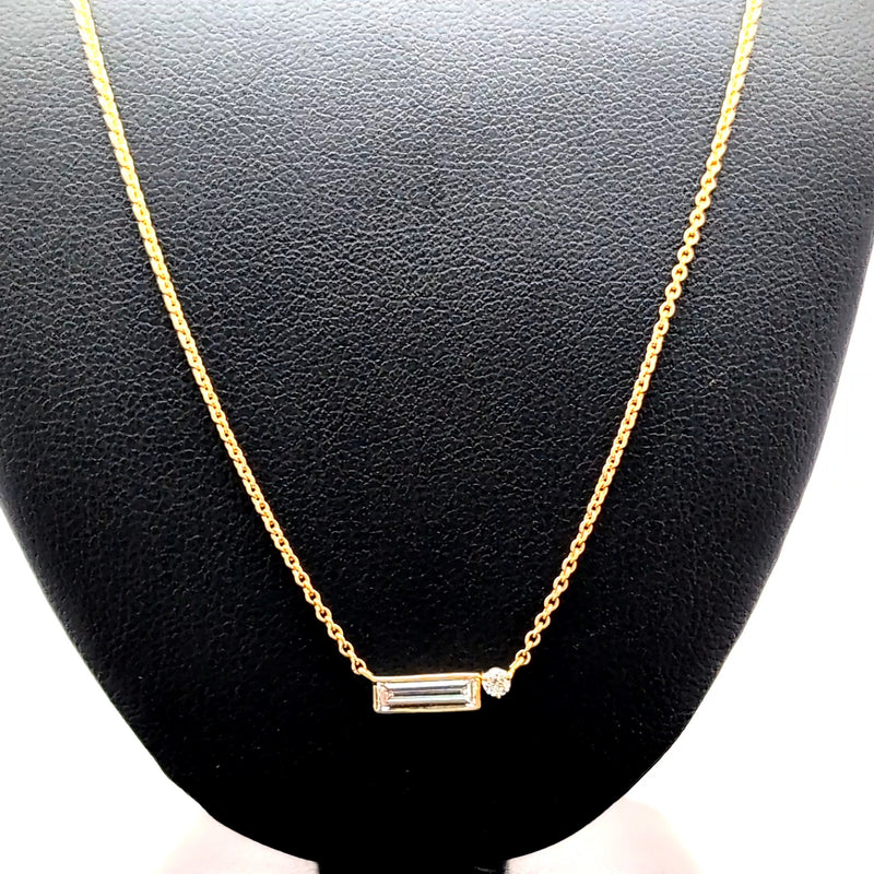 FANCY PENDANT 14KY EF VS HPHT DIA 0.29CTS
