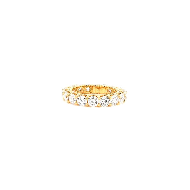 ROUND ETERNITY BAND 14KY FG VS2 CVD DIA 4.12CTS