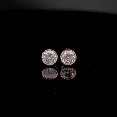 STUD EARRING 14KW FG VS2 CVD DIA 2.2CTS