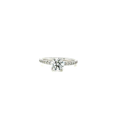 ENGAGEMENT RINGS 14KW EF VS2 HPHT DIA 0.97CTS