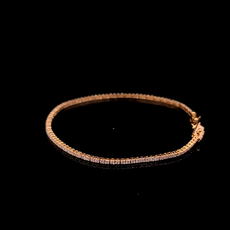 TENNIS BRACELET 14KY FG VS2 CVD DIA 1.68CTS