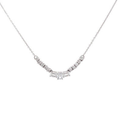 FANCY PENDANT 14KW EF SI1 HPHT DIA 0.82CTS