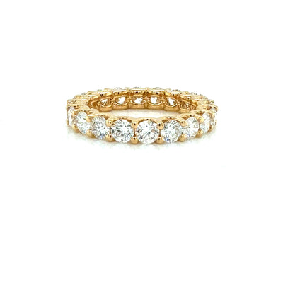 ROUND ETERNITY BAND 14KY FG VS2 CVD DIA 3.17CTS