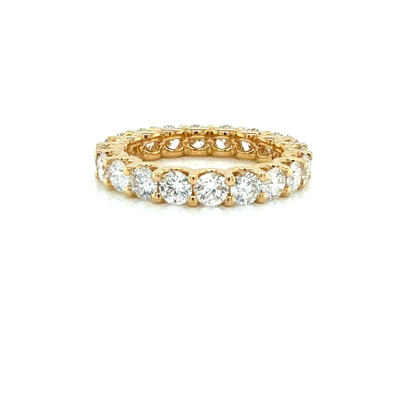 ROUND ETERNITY BAND 14KY FG VS2 CVD DIA 3.17CTS