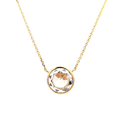 SOLITAIRE PENDANT 14KY F VVS2 CVD 2.52CTS