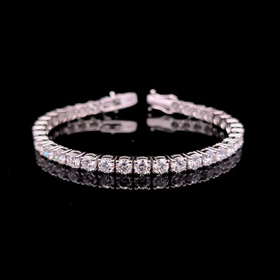 TENNIS BRACELET 14KW FG VS2 CVD DIA 10.33CTS