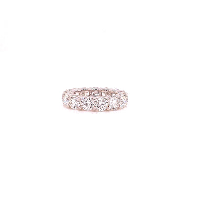 ROUND ETERNITY BAND 14KW FG VS2 CVD DIA 7.81CTS