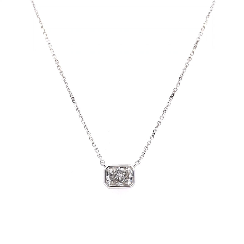 SOLITAIRE PENDANT 14KW FG VS1 CVD DIA 0.59CTS