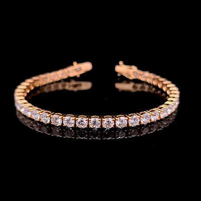 TENNIS BRACELET 14KY EF VS2 HPHT DIA 11.60CTS