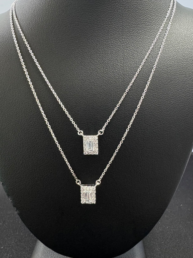 HALO PENDANTS 14KW EF SI2 HPHT DIA 0.72CTS