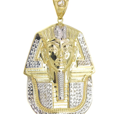 Pharaoh Pendant - Yellow Gold  | Customizable Size | 10K