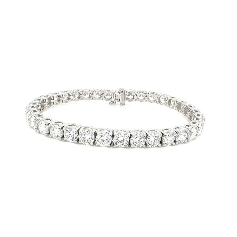 TENNIS BRACELET 14KW EF VS2 HPHT DIA 15.33CTS