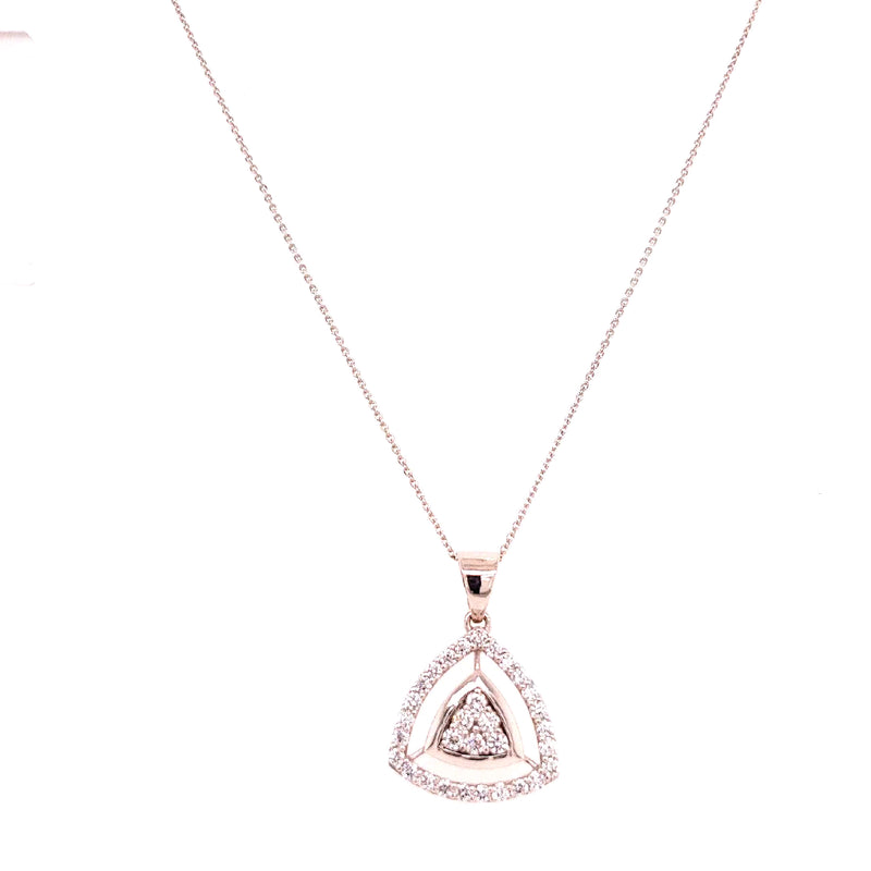 FANCY PENDANTS 14KW GH VS2 CVD DIA 0.61CTS