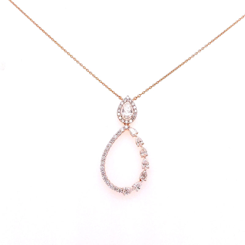 FANCY PENDANTS 14KR H VS HPHT DIA 1.35CTS