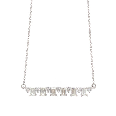 BAR PENDANT 14KW HI VS HPHT DIA 1.16CTS