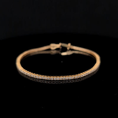 TENNIS BRACELET 14KY FG VS2 CVD DIA 2.00CTS
