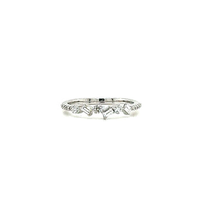FANCY RINGS 14KW EF VS1 HPHT DIA 0.30CTS