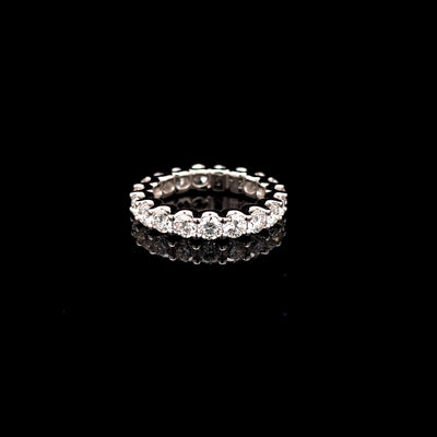 ROUND ETERNITY BAND 14KW FG VS2 CVD DIA 2.53CTS