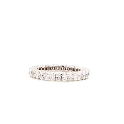 OVAL ETERNITY BAND 14KW FG VS1 CVD DIA 1.81CTS