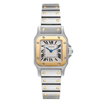 Cartier Santos Watch Ladies - Galbee Small | Steel | Yellow Gold