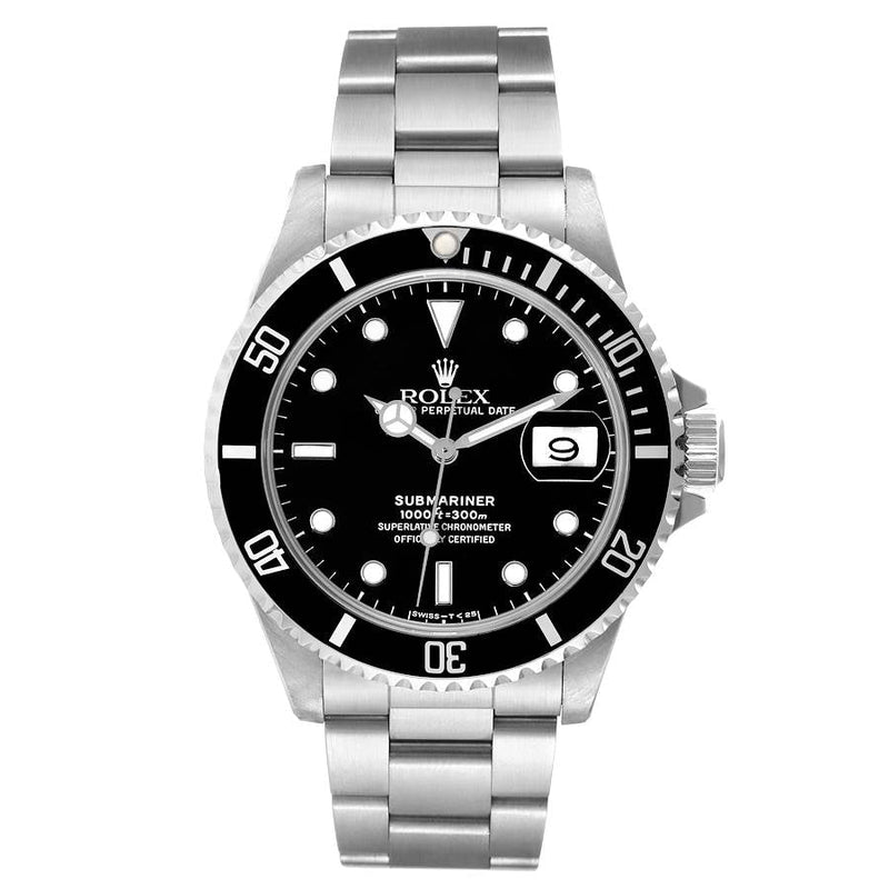 Rolex Submariner 16610 Watch for Mens | 40MM | Black Dial | Steel