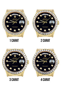 Rolex Day-Date Presidential | Model 18238 | 18K Yellow Gold | 36MM | Black Diamond Dial