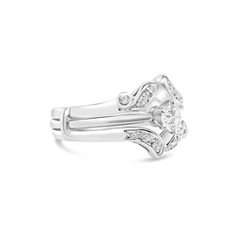 Gold Diamond Engagement Ring | 14K | 1.0 CTW