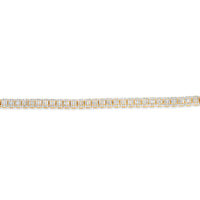 14K Yellow Gold 4.69CT Baguette and Round Diamond Bracelet