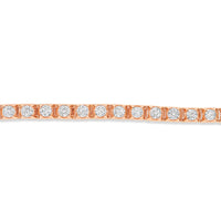 14K Gold 1.52CT Flower Diamond Bracelet