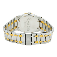 Audemars Piguet Royal Oak 14470SA 33MM Grey Tapisserie Dial With Two Tone Bracelet