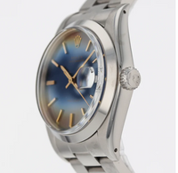 Rolex Oyster Date Watch  | 34MM | Blue Dial | Oyster Band