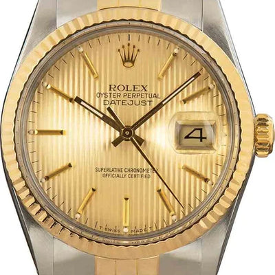 Rolex Datejust 16233 for Men | 36MM | Tapestry Dial | Two Tone | Jubilee Band