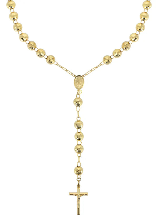 Rosary Chain | 10K | 3 Color Variation Options Available