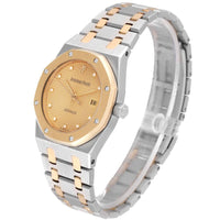 Audemars Piguet Royal Oak Steel Yellow Gold Diamond Mens Watch 15000S 33mm