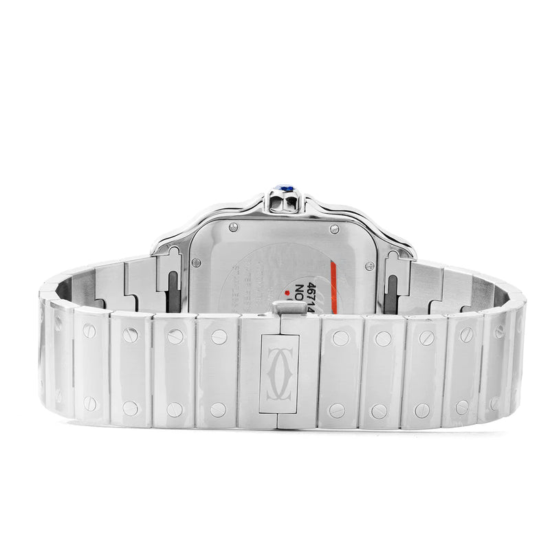 CARTIER SANTOS  | 40MM | BLUE DIAL WITH STAINLESS STEEL BRACELET