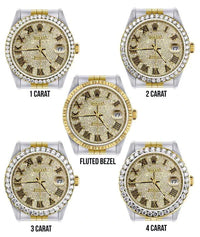full diamond roman numeral 2 600