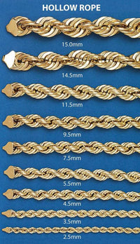 hollow rope