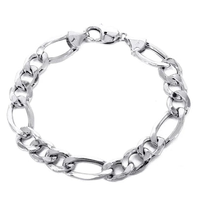Hollow yellow figaro bracelet