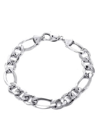 Hollow yellow figaro bracelet