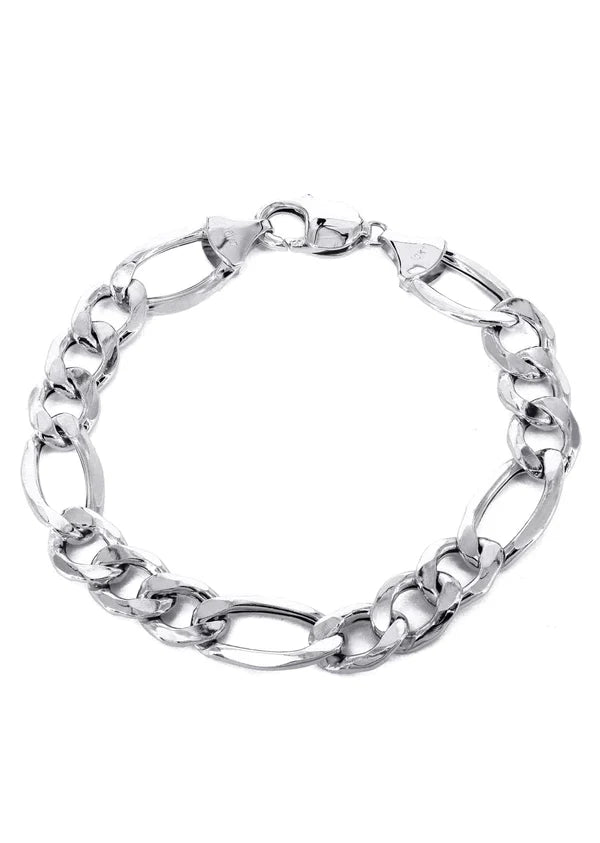 Hollow yellow figaro bracelet
