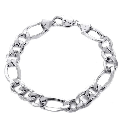 Hollow yellow figaro bracelet