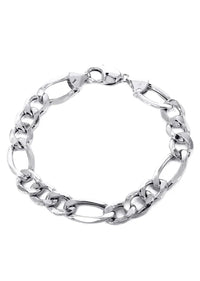 Hollow yellow figaro bracelet
