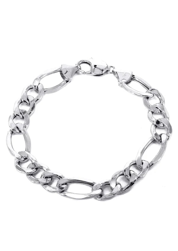 Hollow yellow figaro bracelet