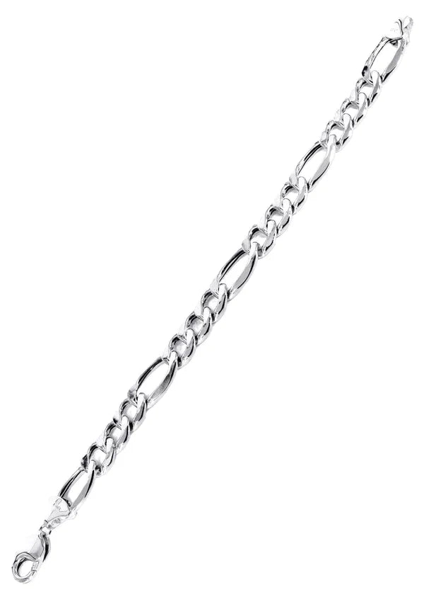 Hollow yellow figaro bracelet
