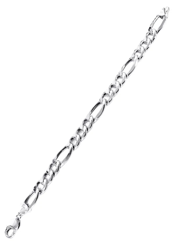 Hollow yellow figaro bracelet
